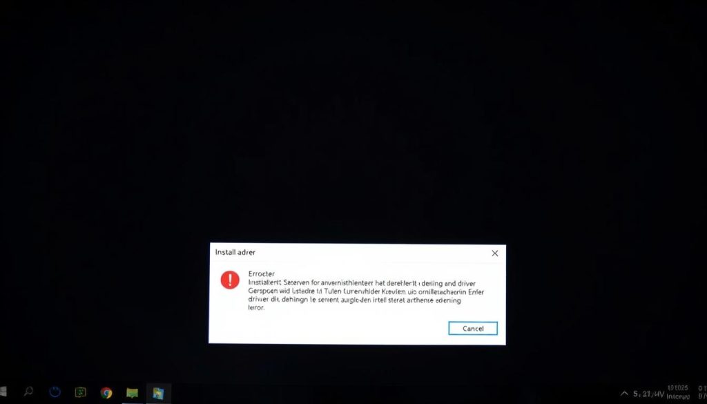 Fehlermeldung bei der Treiberinstallation mit Lösungshinweisen Fehlermeldung bei der Treiberinstallation mit Lösungshinweisen